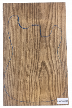 Body Swamp Ash, Caramel, 1-pc., 50mm, Unique Piece #123